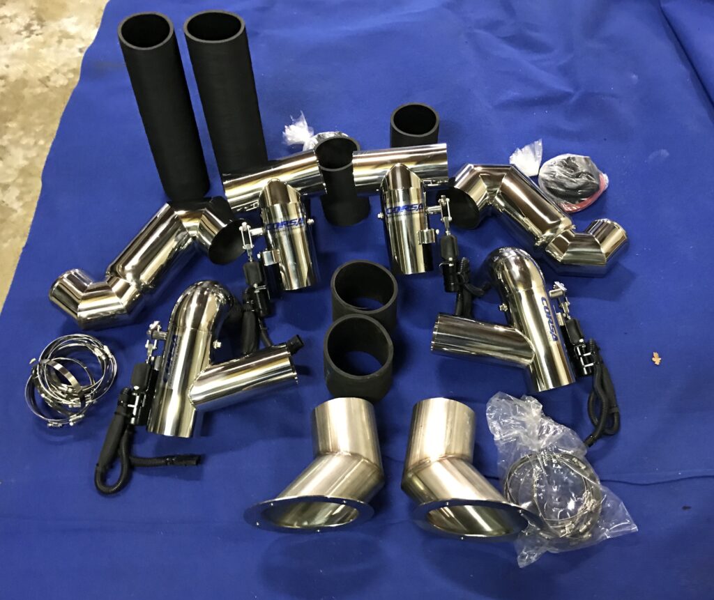 Corsa Exhaust system Exclusive Sportsboats Maaseik